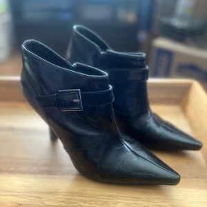 Gianni Bini - Faux Leather Heeled Booties